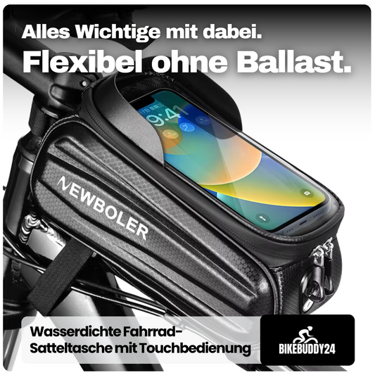 Fahrradtasche mit Touchscreen – Mehr Bewegungsfreiheit, weniger Gefummel
