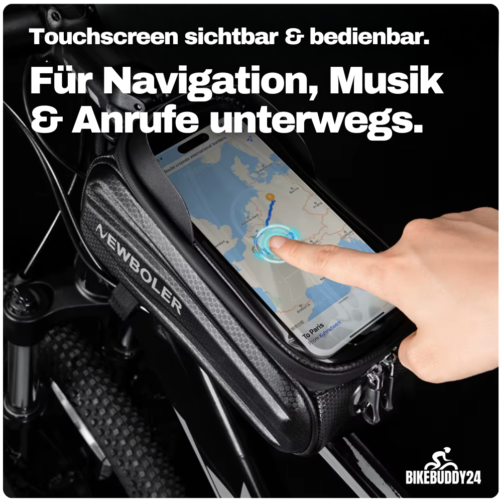 Fahrradtasche mit Touchscreen – Mehr Bewegungsfreiheit, weniger Gefummel