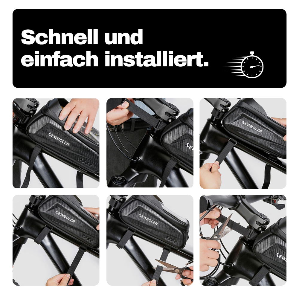 Fahrradtasche mit Touchscreen – Mehr Bewegungsfreiheit, weniger Gefummel
