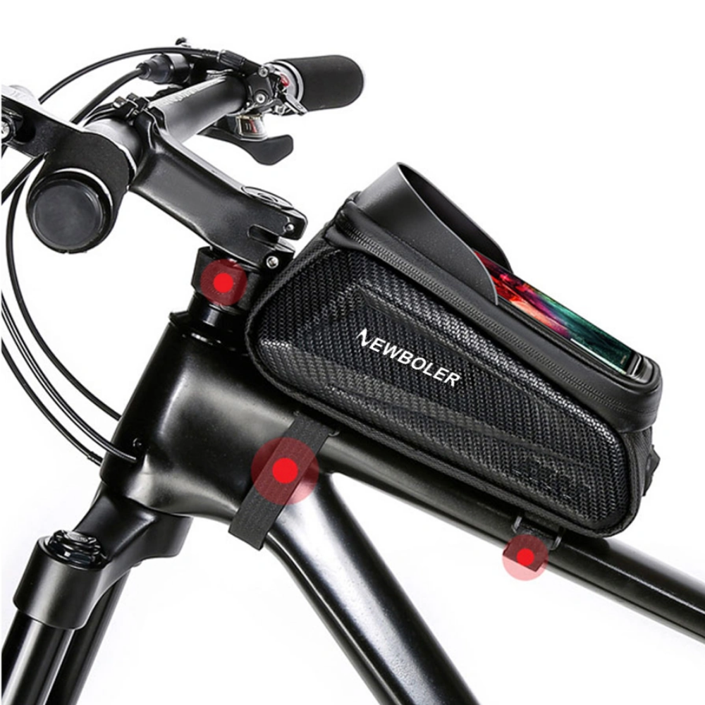 Fahrradtasche mit Touchscreen – Mehr Bewegungsfreiheit, weniger Gefummel