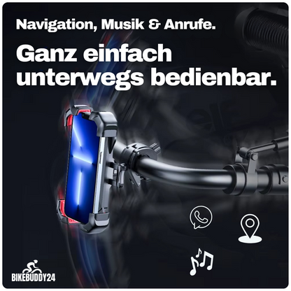 360° Fahrrad-Handyhalter – Fester Halt, perfekte Sicht, volle Kontrolle