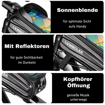 Fahrradtasche mit Touchscreen – Mehr Bewegungsfreiheit, weniger Gefummel