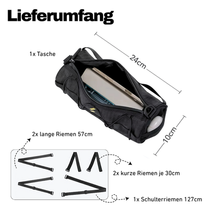 Lenkertasche & Umhängetasche in einem – Für volle Flexibilität unterwegs