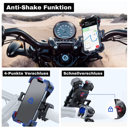 360° Fahrrad-Handyhalter – Fester Halt, perfekte Sicht, volle Kontrolle