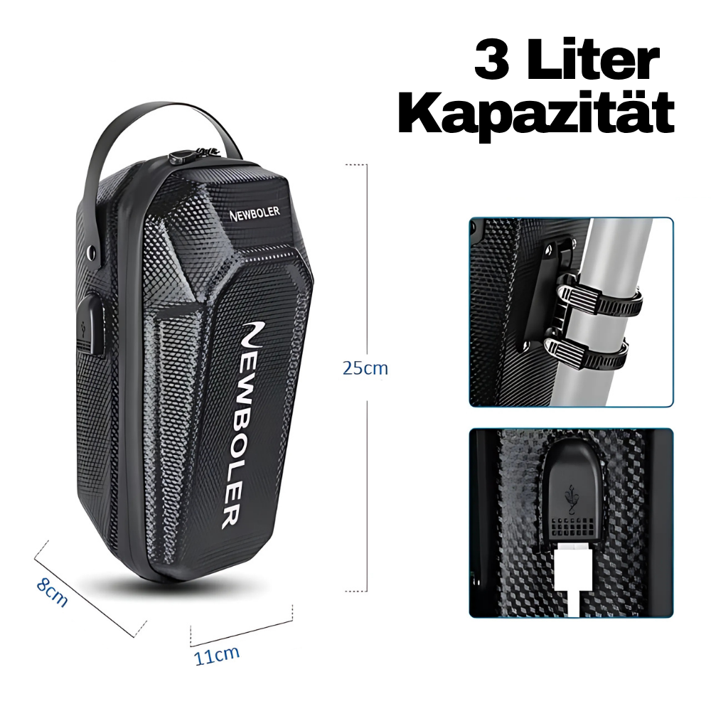 E-Scooter-Tasche mit USB-Port – Mehr Stauraum & Energie für unterwegs
